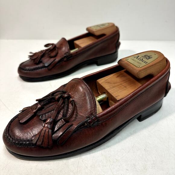 NEW HEELS Rancourt & Co. x Polo Ralph Lauren Tassel Loafer Bench Made USA 8 D main image 10